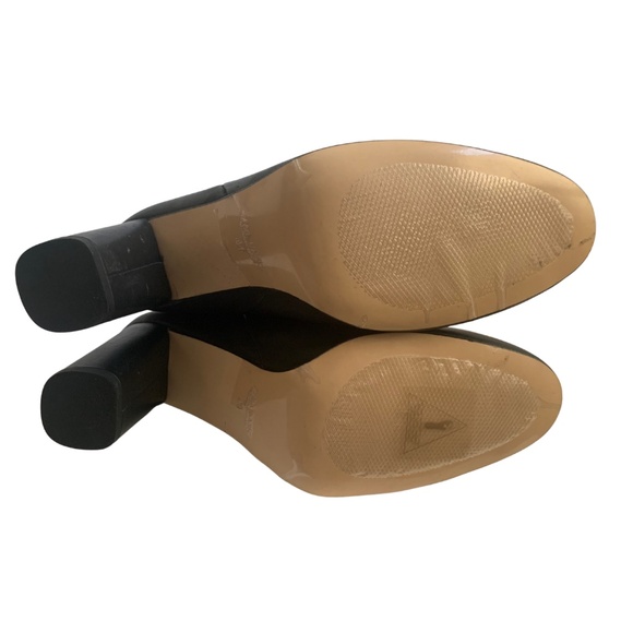 Zara Leather Boots Black - Picture 5 of 8